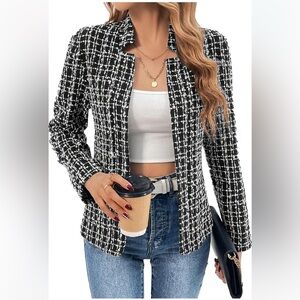 Elegant Mina Self Women’s Blazer | NWT | Sz XS | Chic Tailored Layer